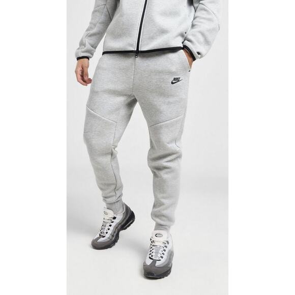 Nike Tech Fleece Gray Jogger Pants Mens Size Large HV0959 063 - Picture 1 of 3